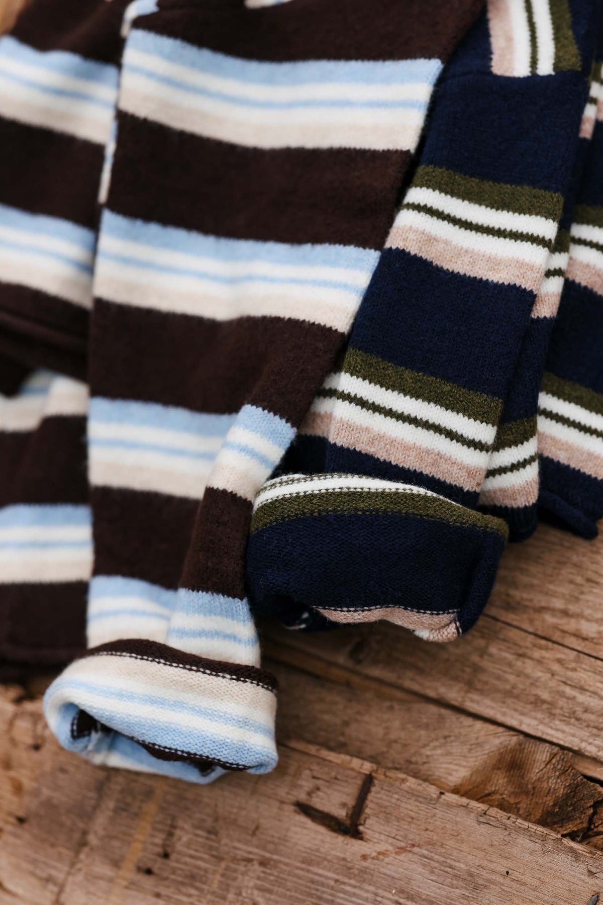 FALL FEST THICK STRIPED CARDIGAN- FINAL SALE
