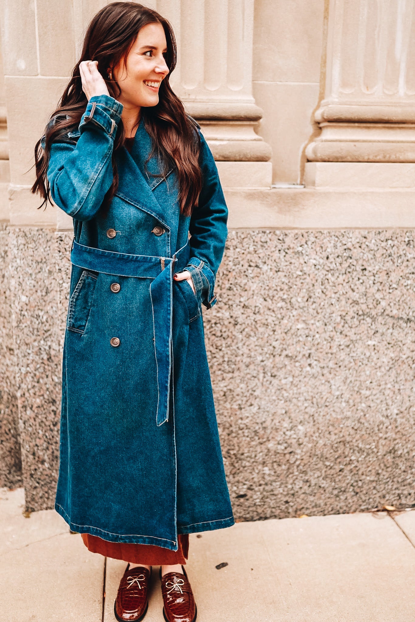 NEW YORK TIMES TRENCH COAT