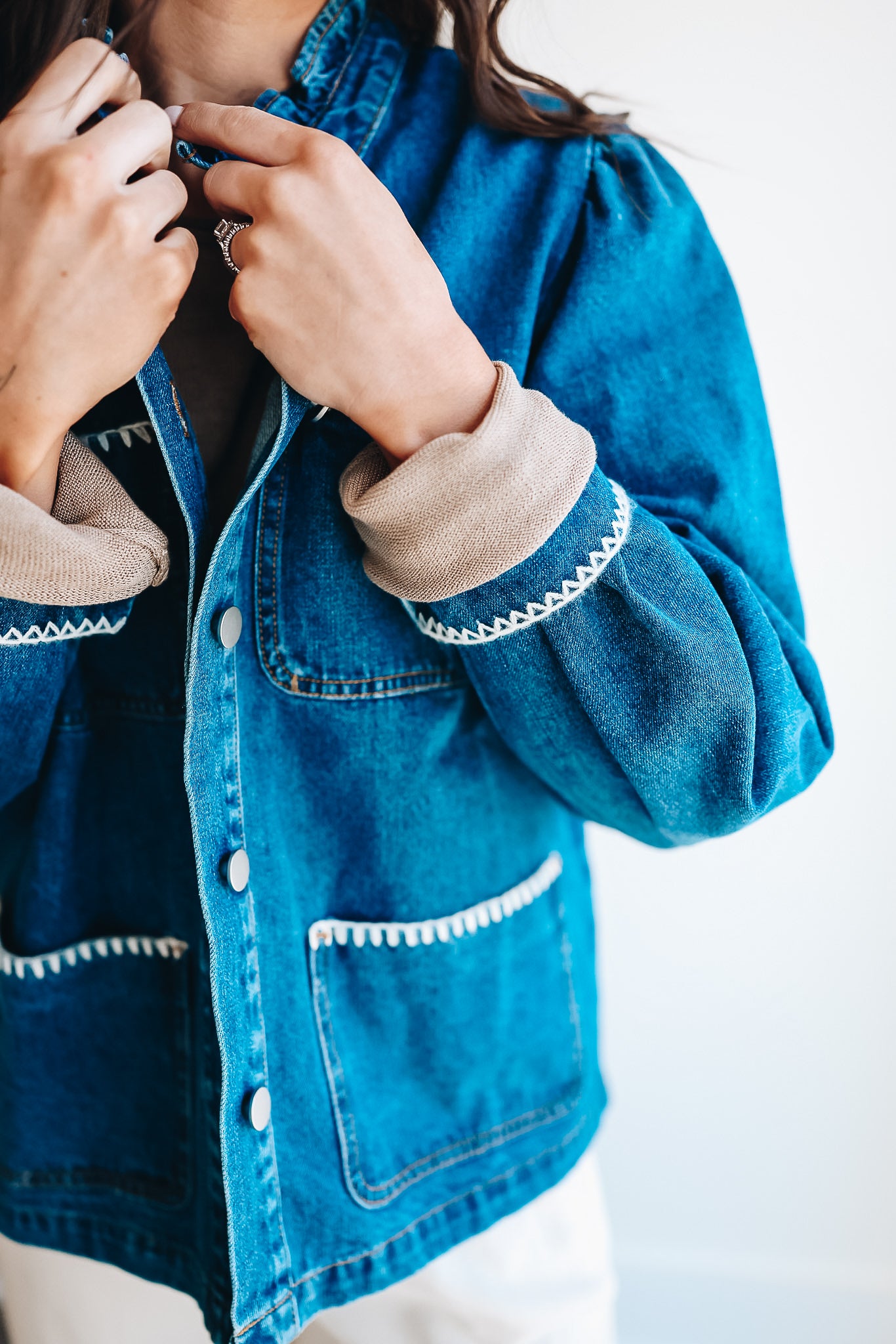 STITCHED JUST RIGHT JACKET