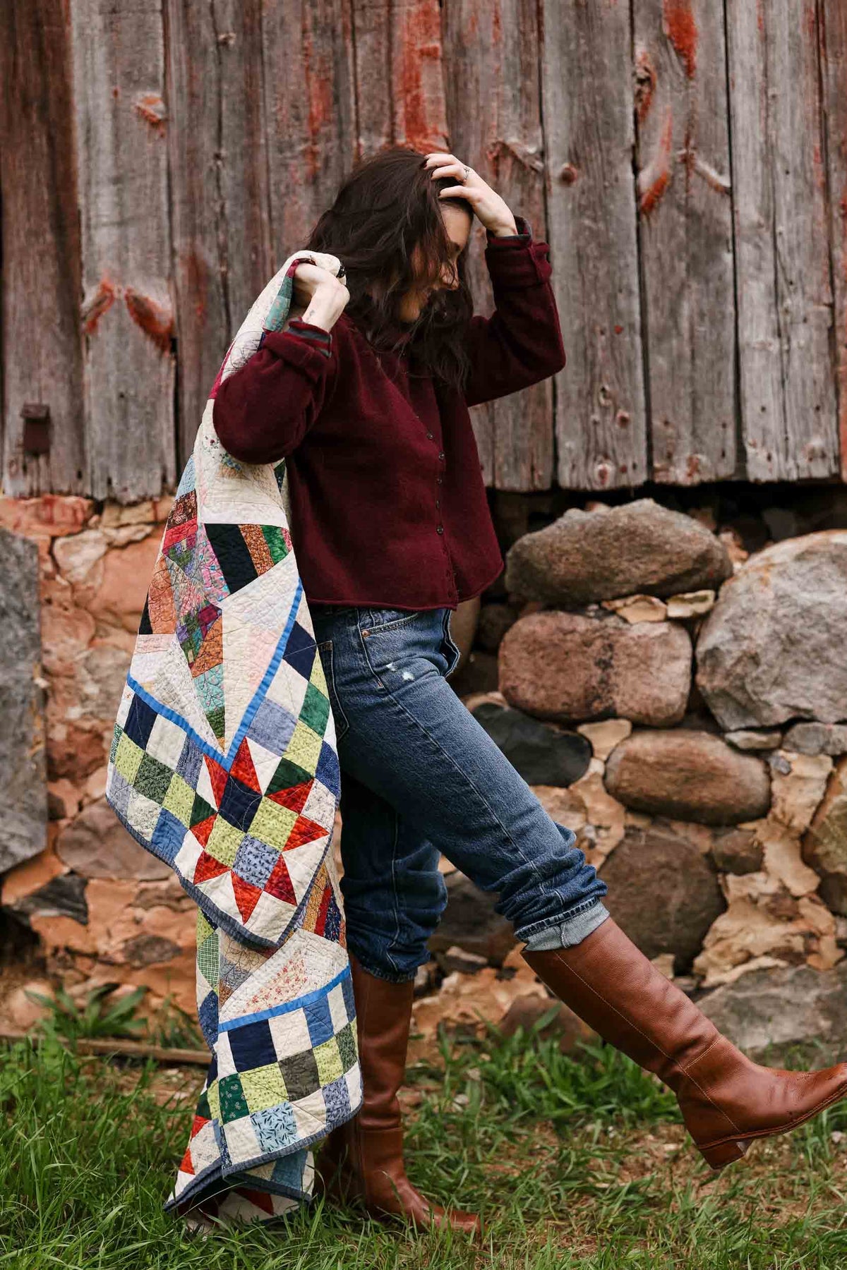 FALL FEST BUTTON DOWN CARDIGAN- FINAL SALE