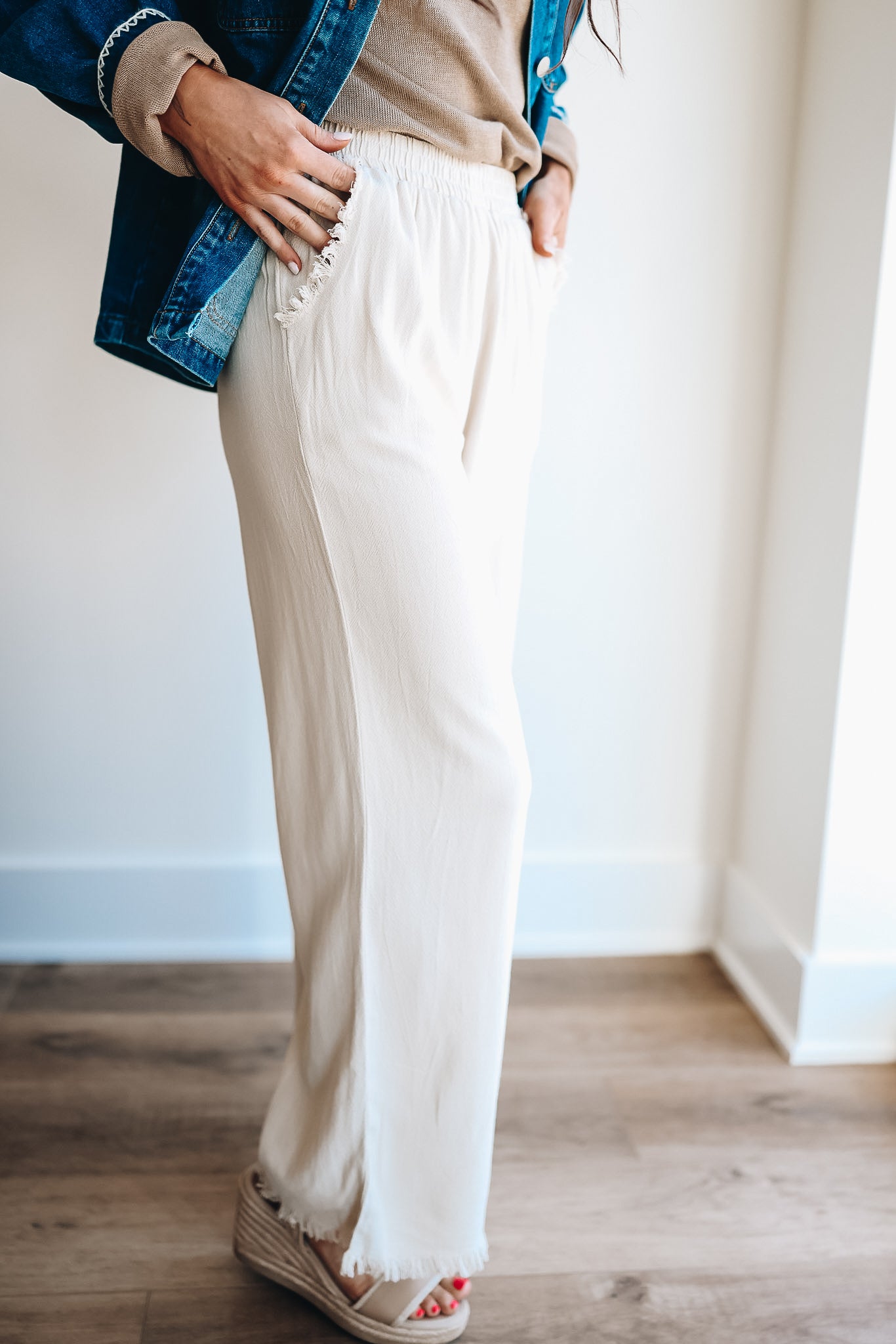 RIVER FLOWY PANT W/ SIDE POCKETS