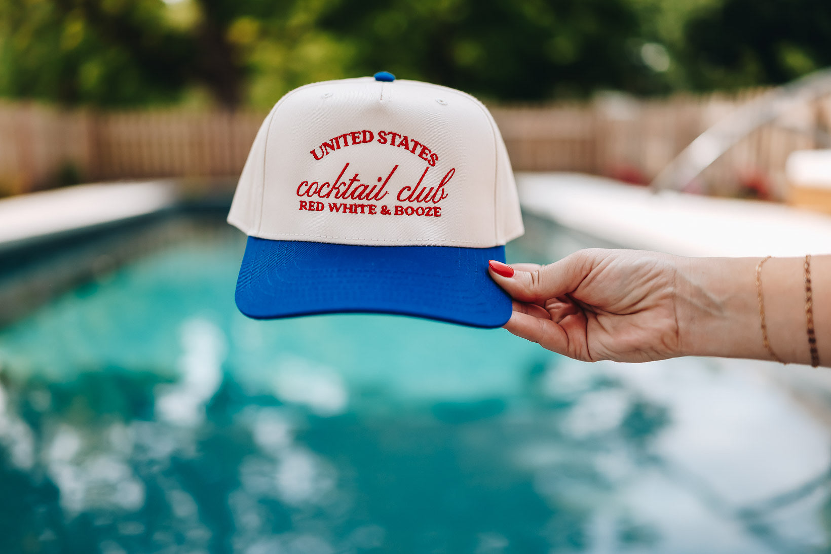 UNITED STATES COCKTAIL CLUB TRUCKER HAT