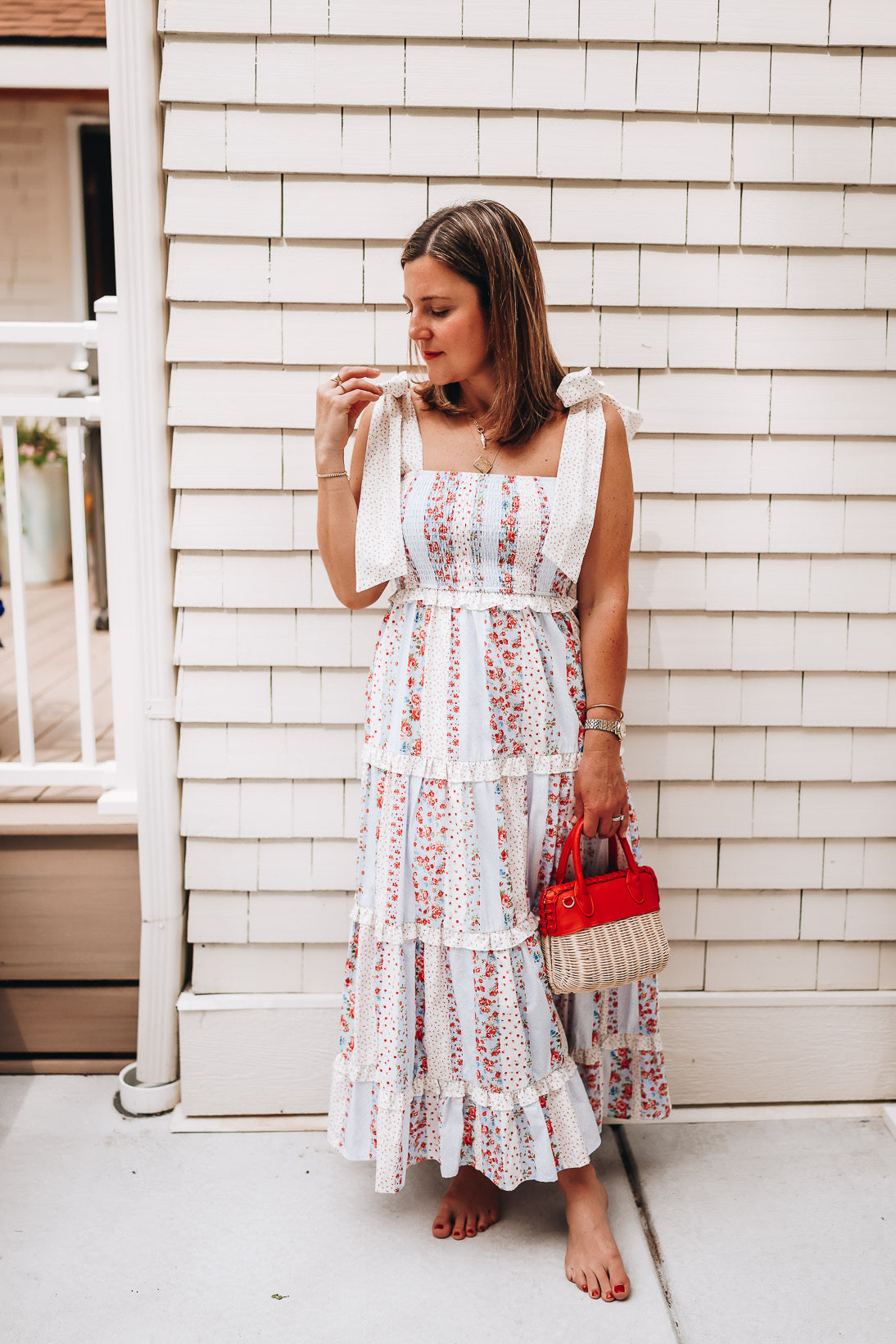 AMERICAN HONEY FLORAL DRESS