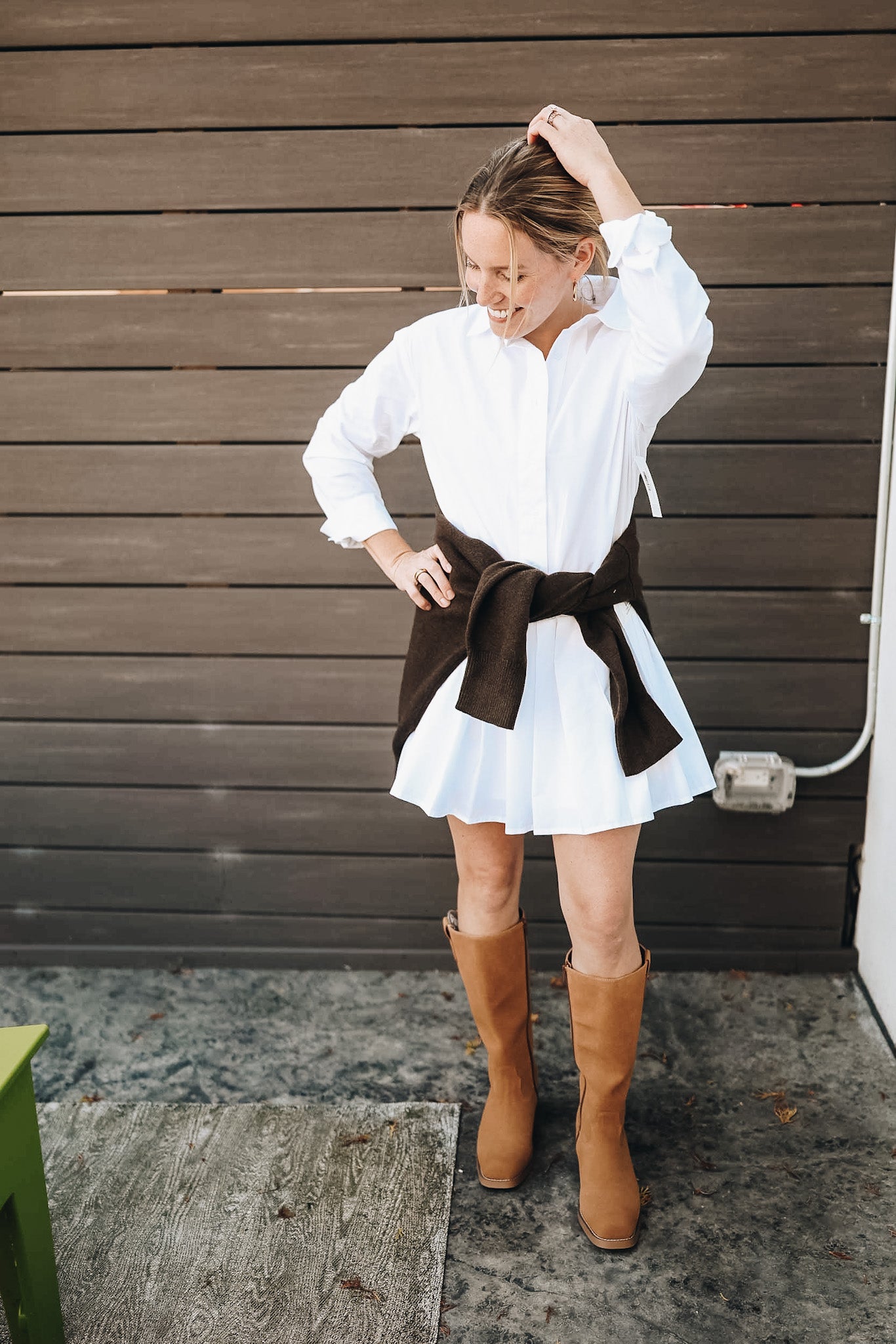 LAYER ME UP SHIRT DRESS