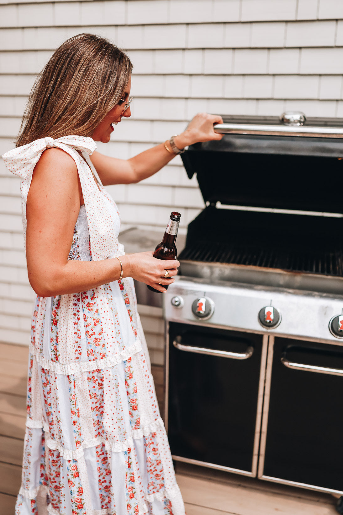 AMERICAN HONEY FLORAL DRESS