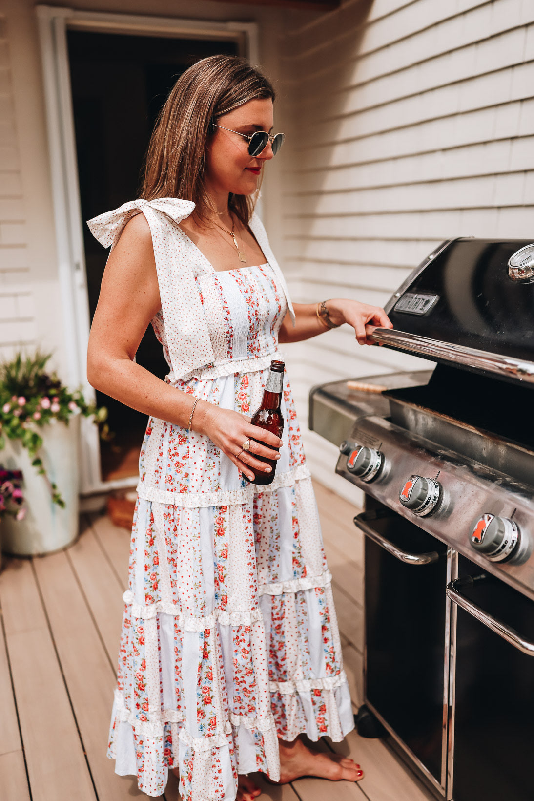 AMERICAN HONEY FLORAL DRESS
