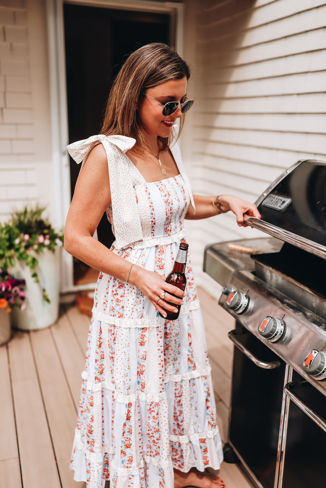 AMERICAN HONEY FLORAL DRESS