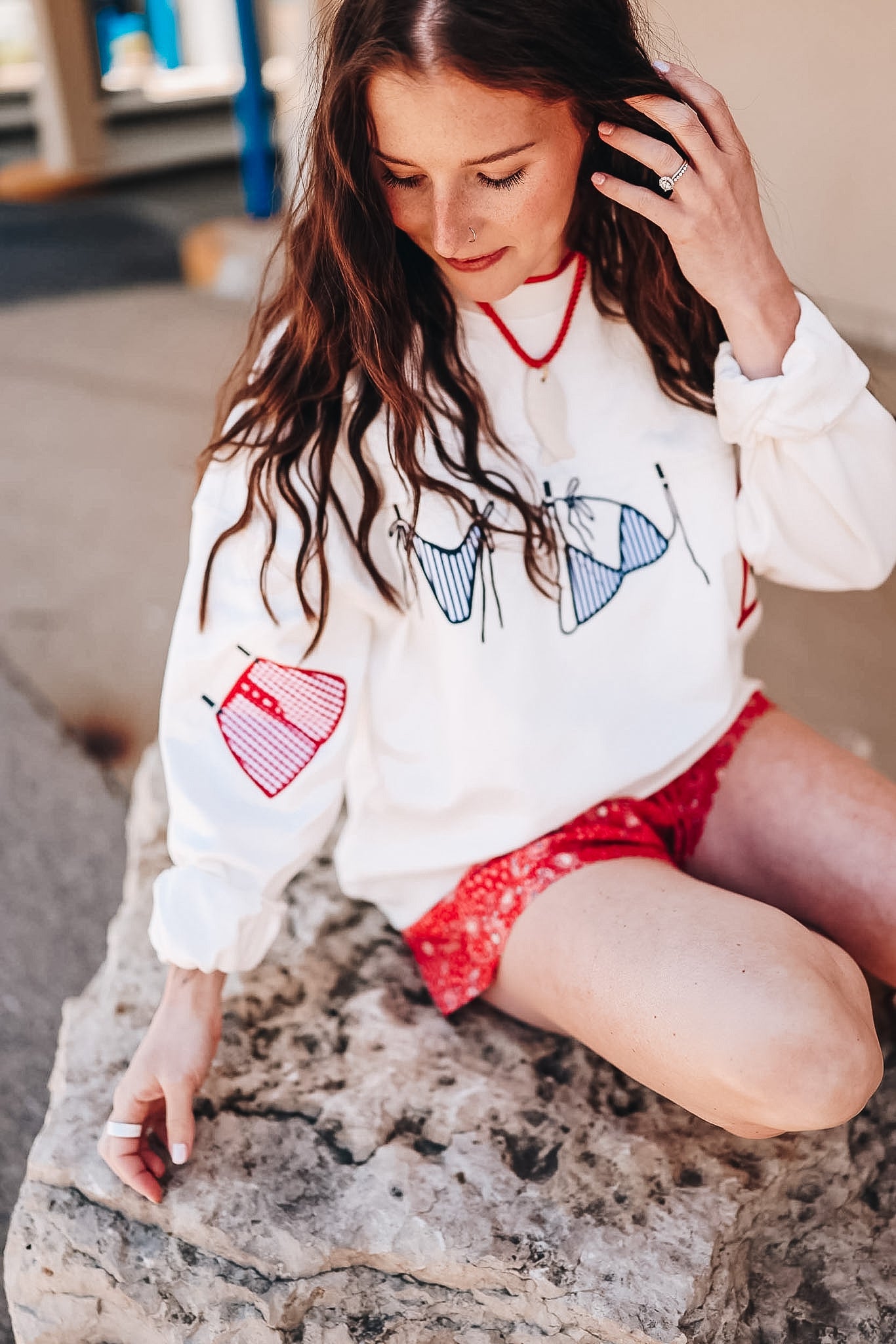 RAISING THE FLAG SWEATSHIRT