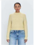 SARA SHRUNKEN CREWNECK