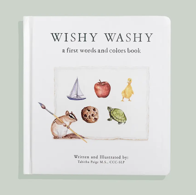Wishy Washy: A Board Book of First Words