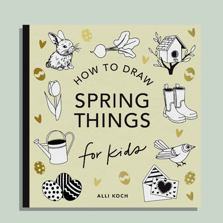 Spring Things: How To Draw Books For Kids