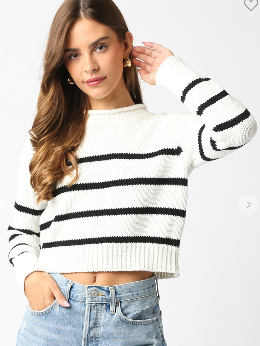 PIPER STRIPE SWEATER