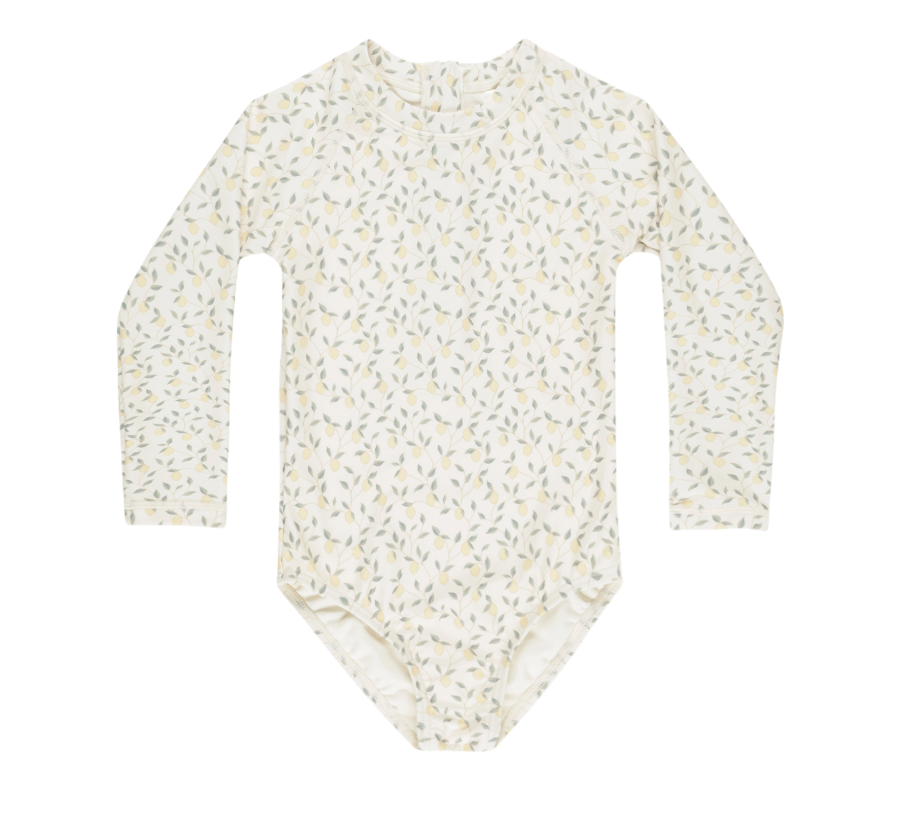 DELPHINE RASHGUARD ONE-PIECE || LEMONS