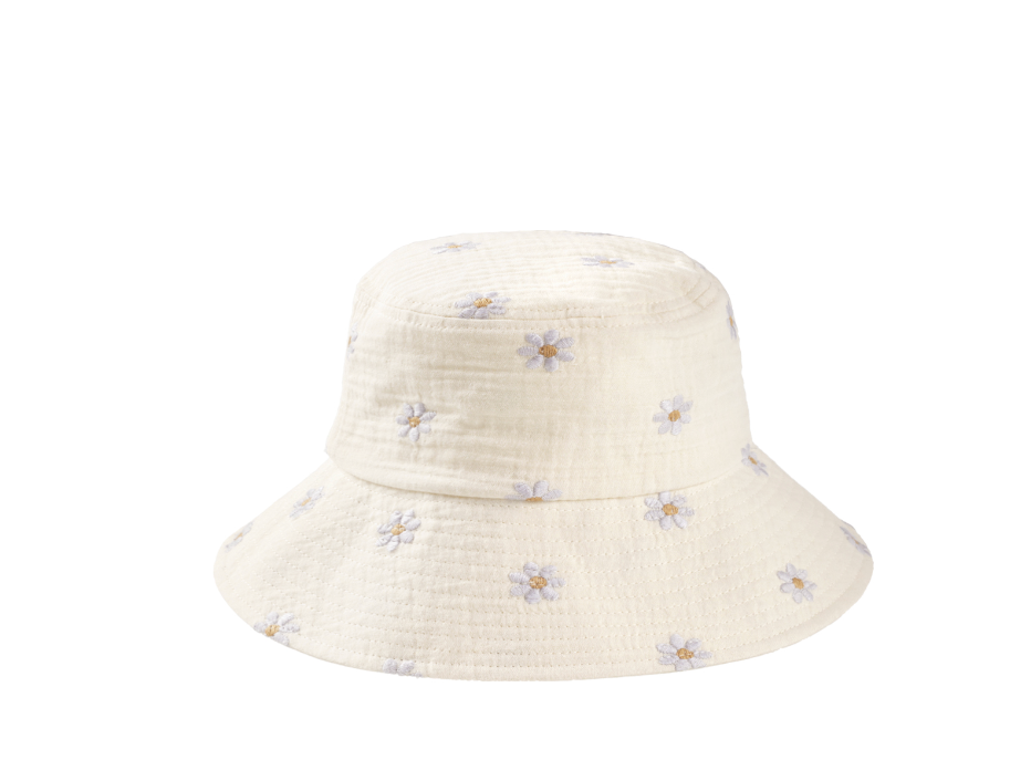 BUCKET HAT || BLUE DAISIES