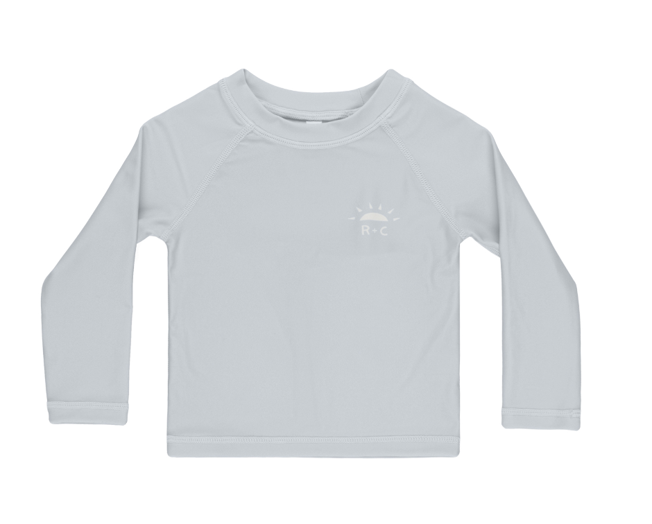 LONG SLEEVE RASHGUARD || LIGHT BLUE