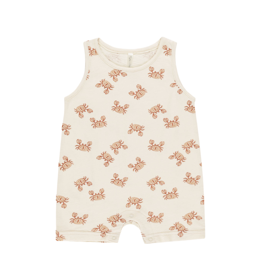 SLEEVELESS ONE-PIECE || CRABS