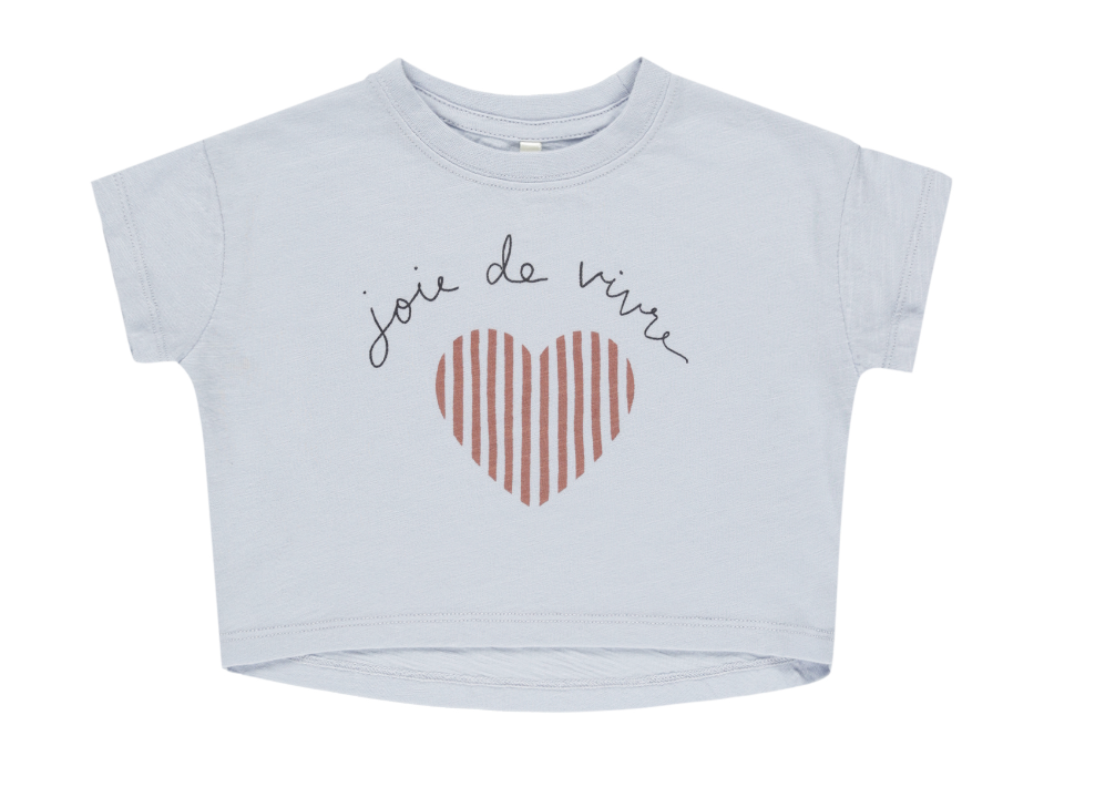 BOXY TEE || JOIE DE VIVRE