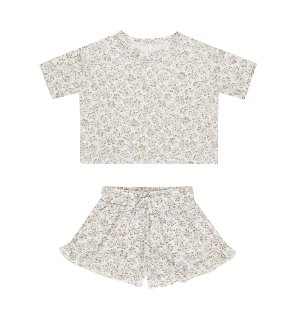 MOSIE SET || BLUE DITSY