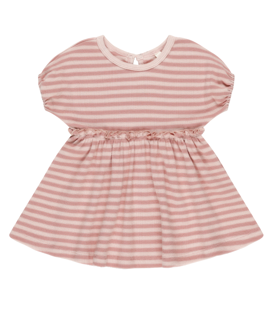 ANNIE DRESS || PINK STRIPE