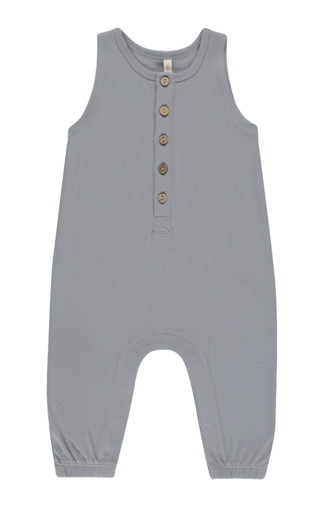 SLEEVELESS JUMPSUIT || BLUE