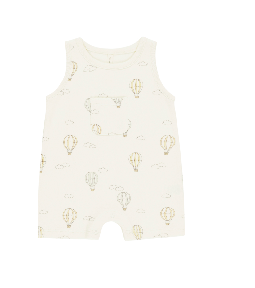 SLEEVELESS ONE-PIECE || HOT AIR BALLOONS