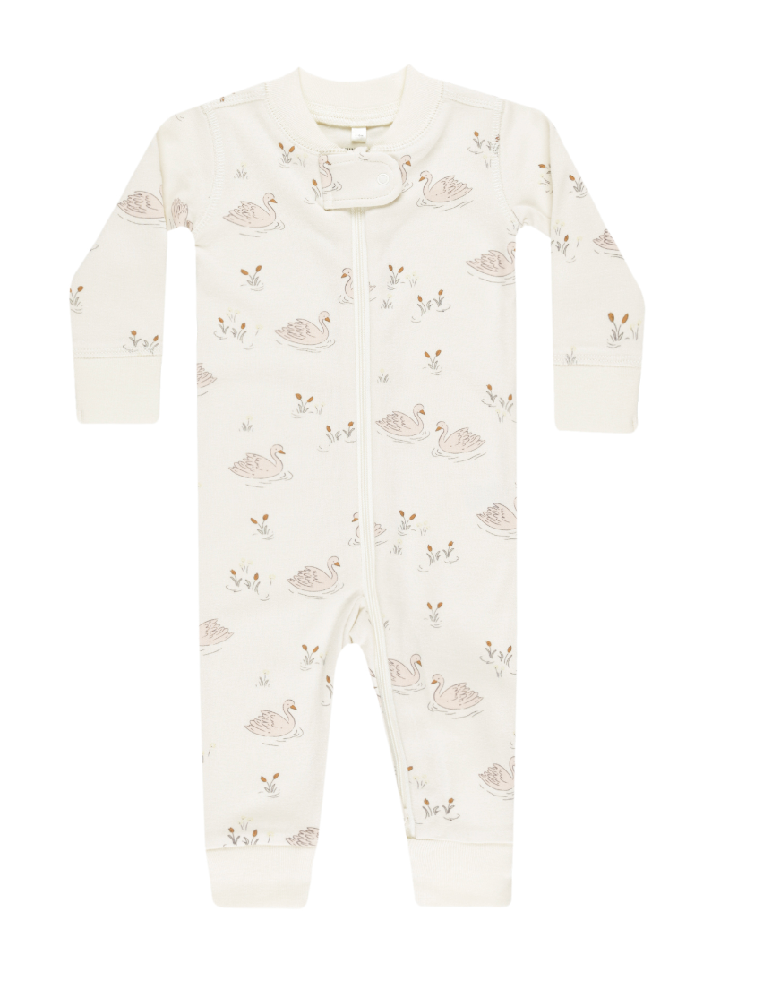 ZIP LONGSLEEVE SLEEPER || SWANS