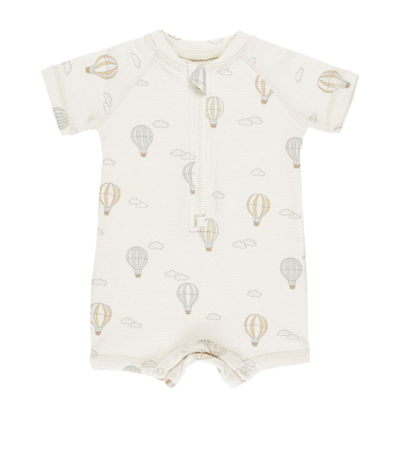 ZIP RASHGUARD ONE-PIECE || HOT AIR BALLOONS
