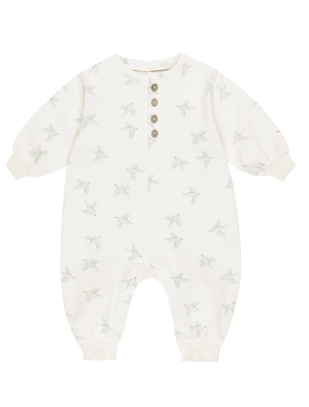 RELAXED JUMPSUIT || BIRDS