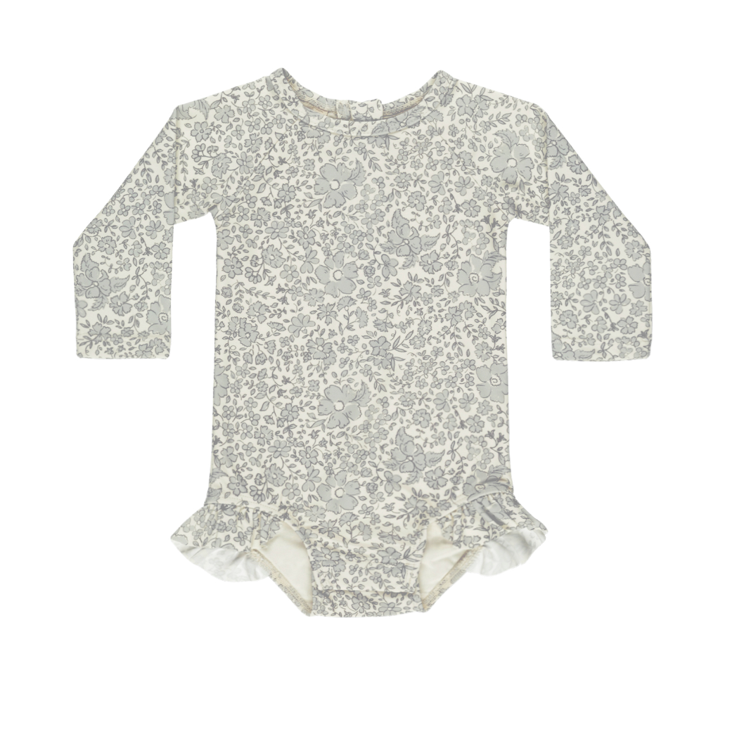 OLIVIA RASHGUARD ONE-PIECE || BLUE BLOSSOM