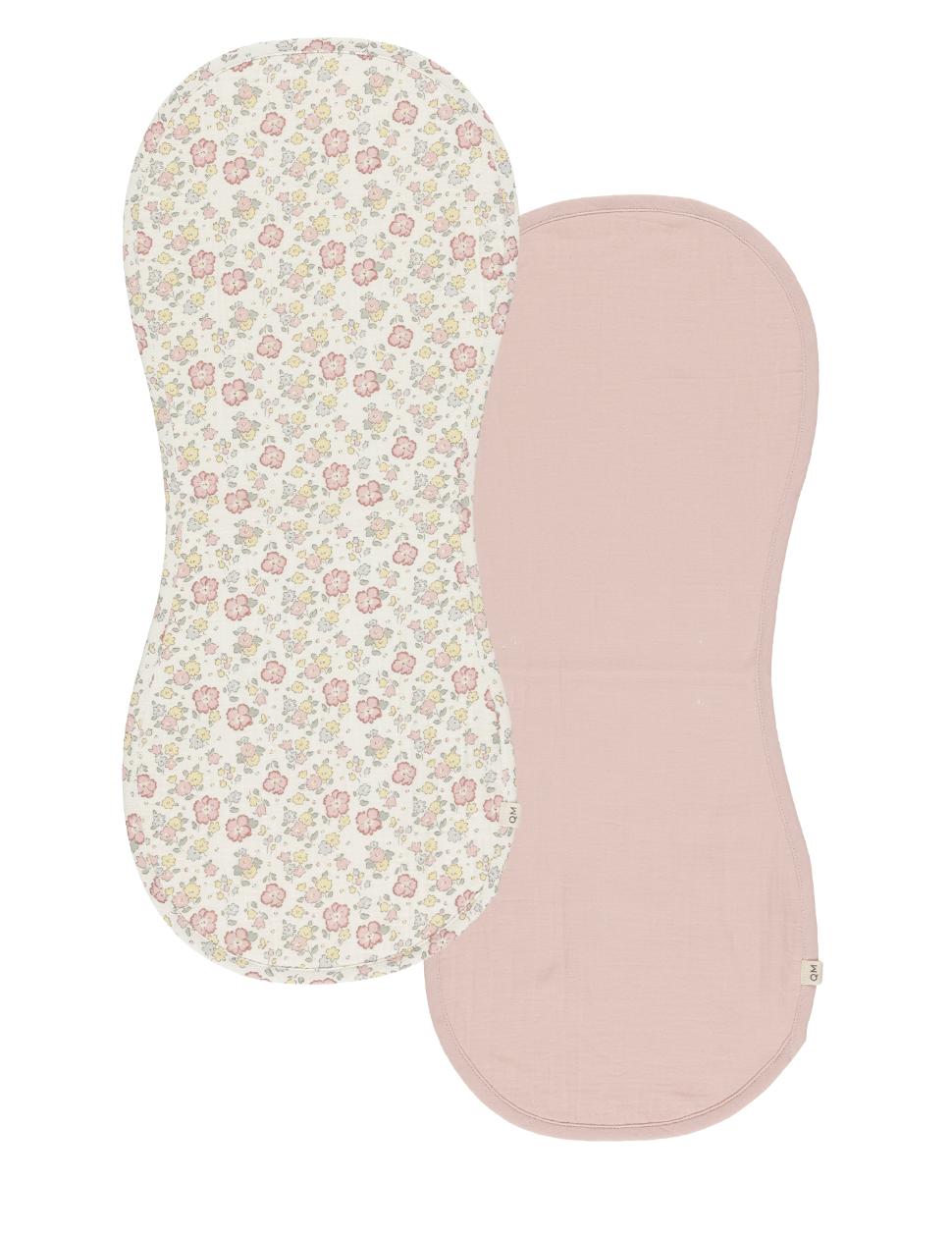 BURP CLOTH, 2 PACK || BLOOM, BUBBLEGUM