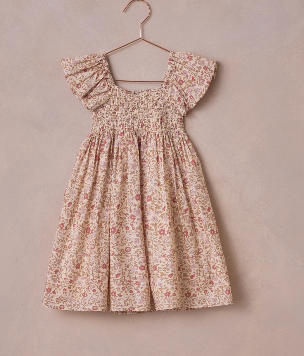 HAZEL DRESS | BLUSH GARDEN