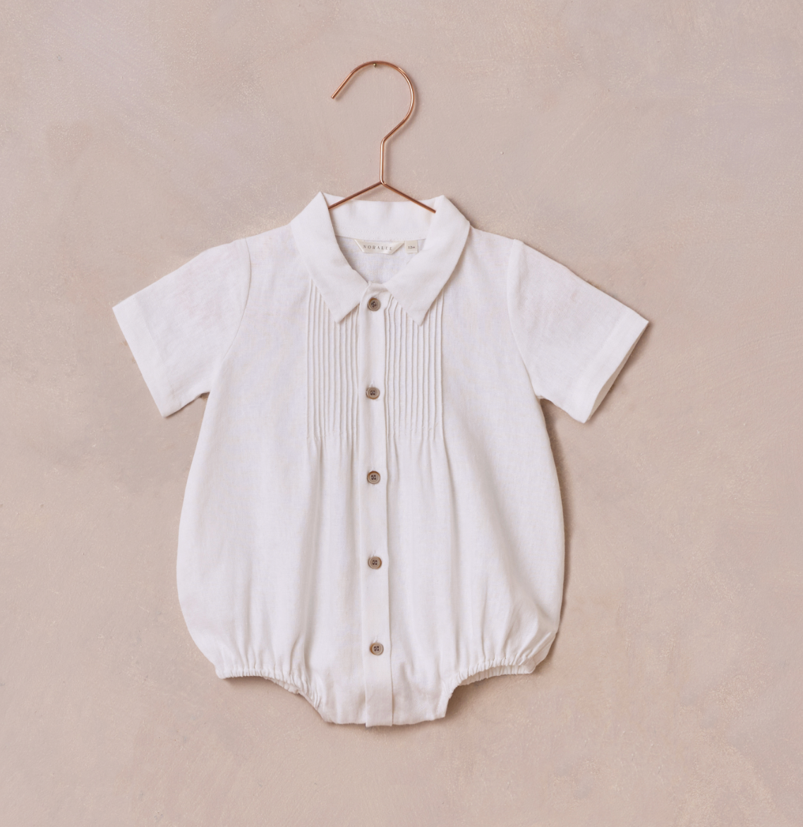 HENRY ROMPER | WHITE