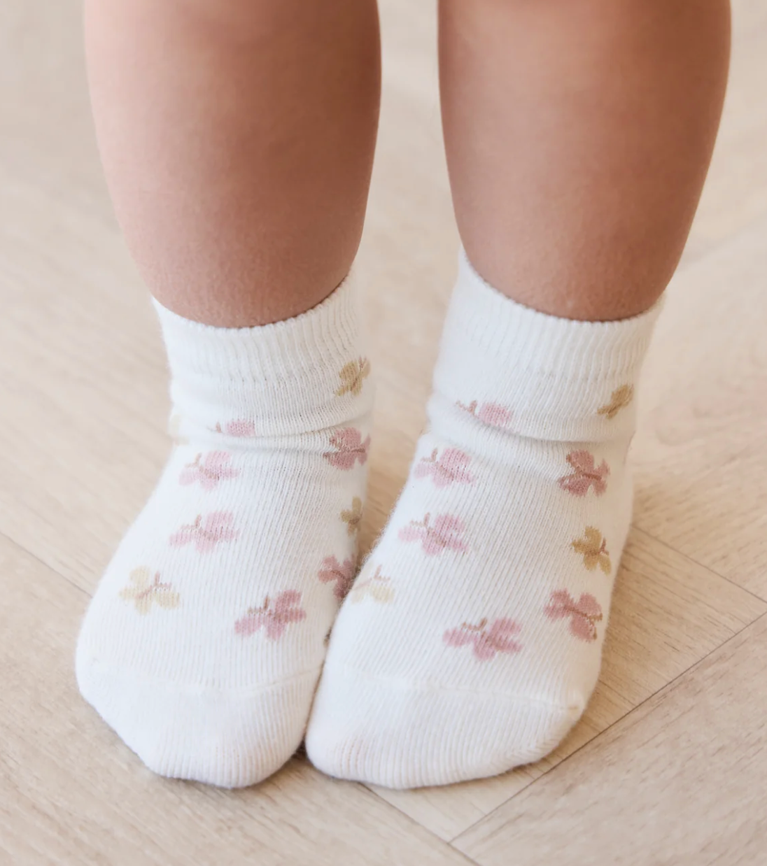 Harlow Sock - Playful Butterflies