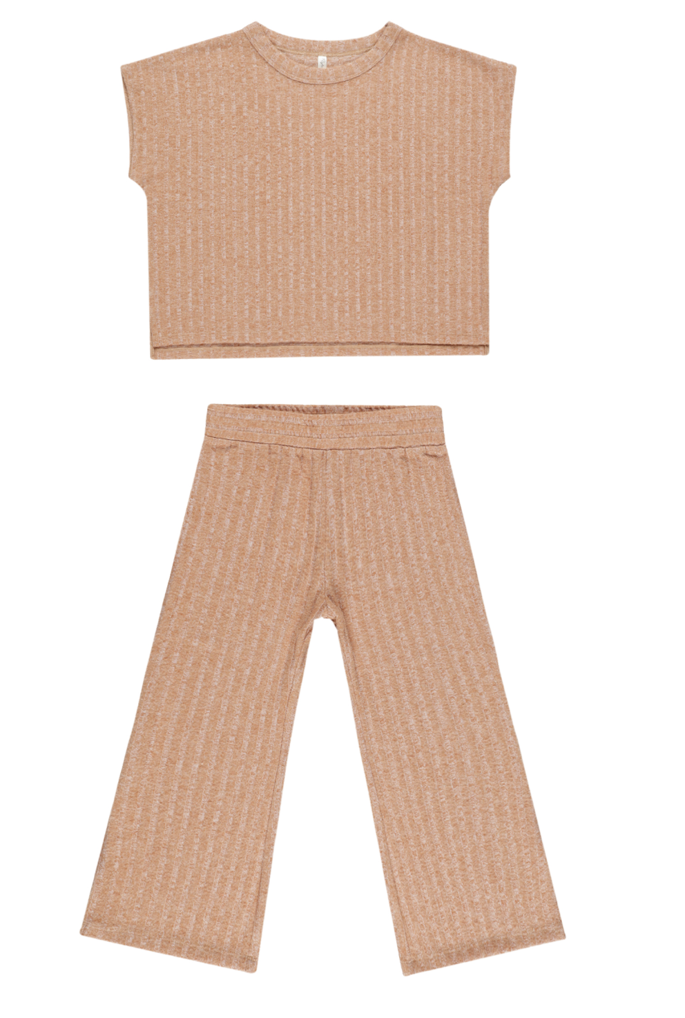 COZY RIB KNIT SET || GRAPEFRUIT