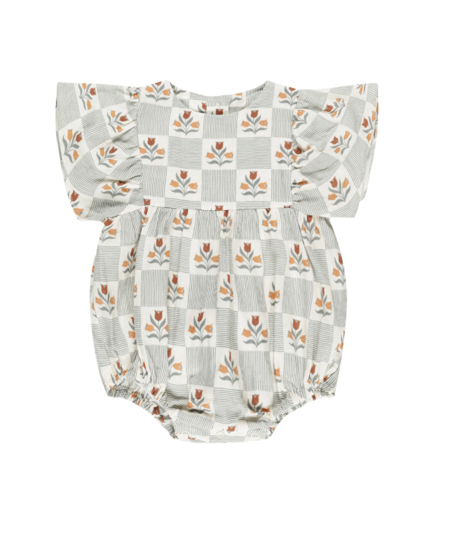 KALEA ROMPER || GARDEN GRID