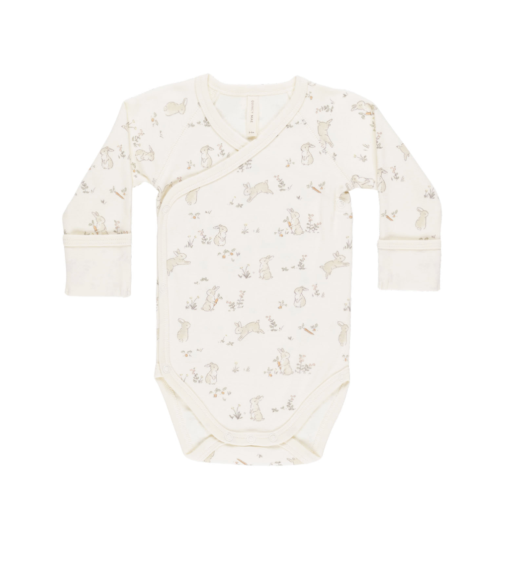 SIDE SNAP BODYSUIT || BUNNIES