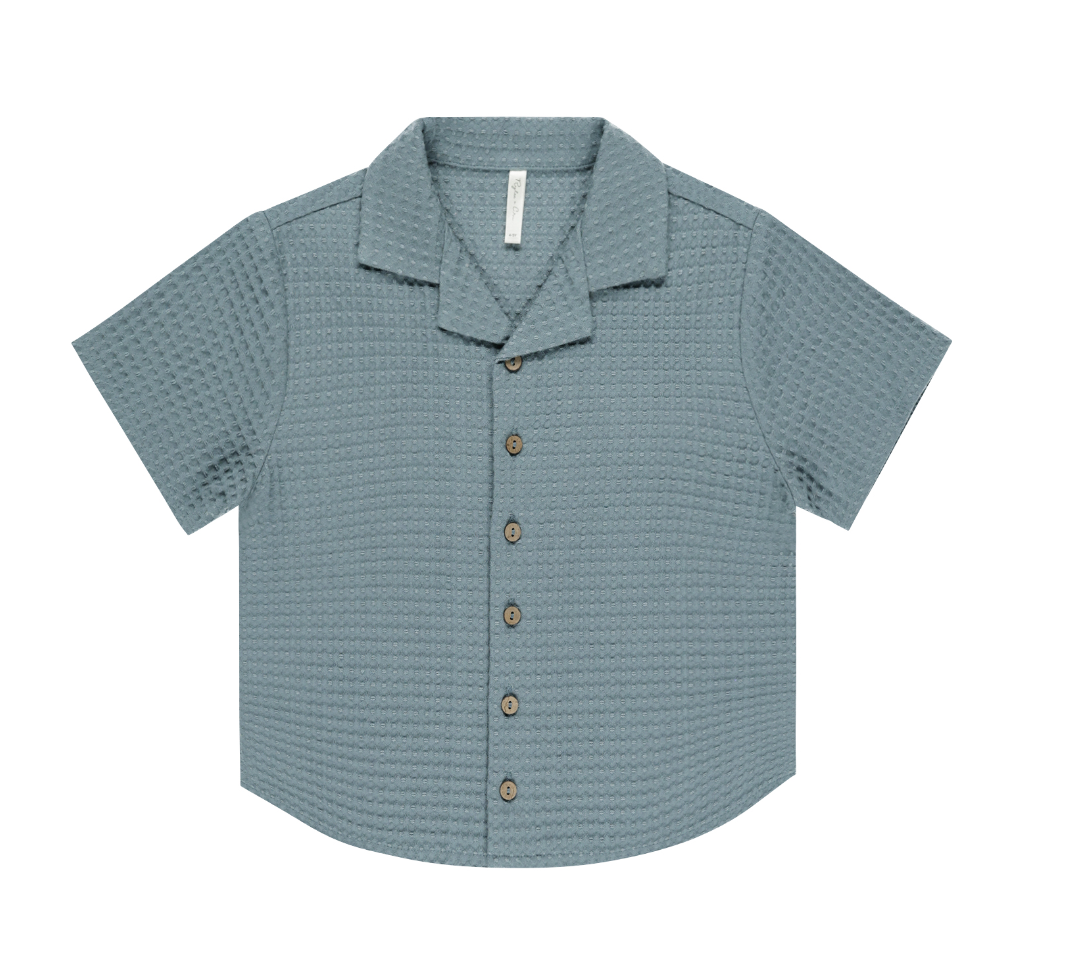 LAPEL COLLARED SHIRT || OCEAN