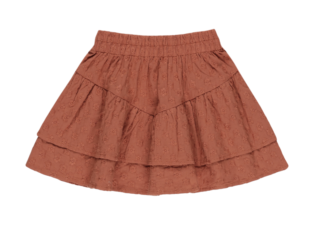 TIERED MINI SKIRT || POPPY