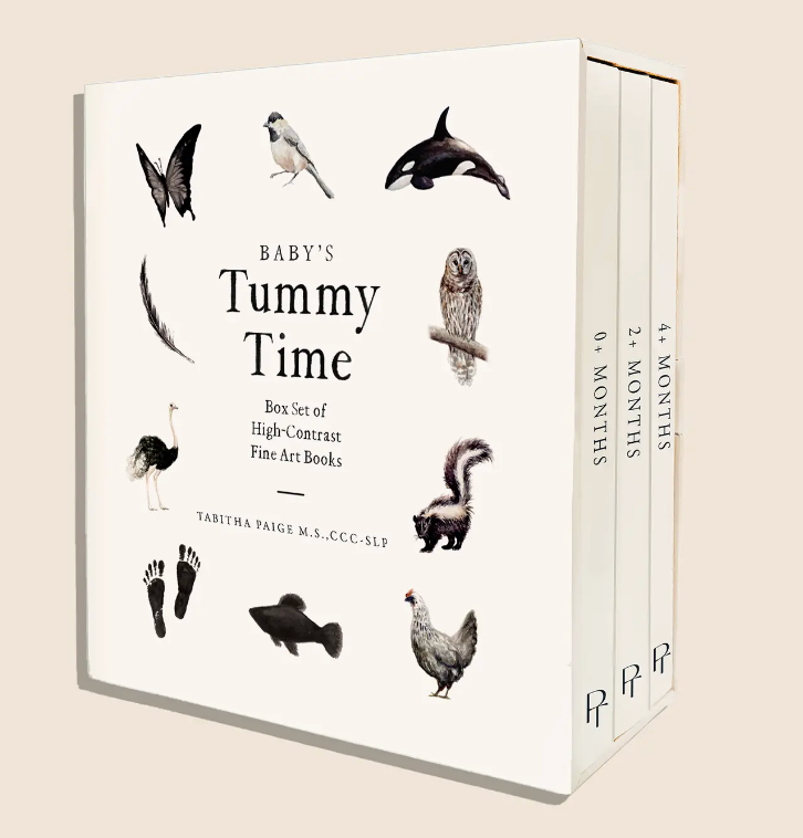 Baby's Tummy Time Book Set
