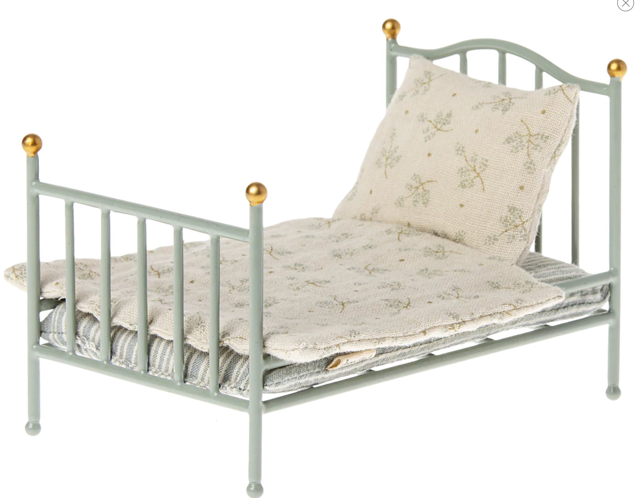 Vintage bed, Mouse - Mint