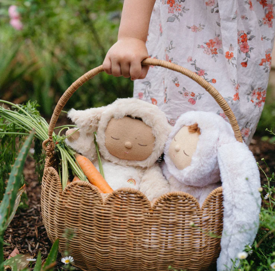 Petal Basket - Natural