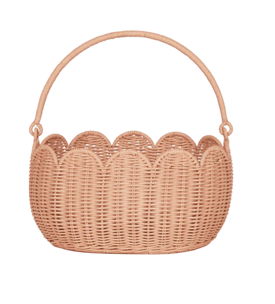 Petal Basket - Seashell Pink