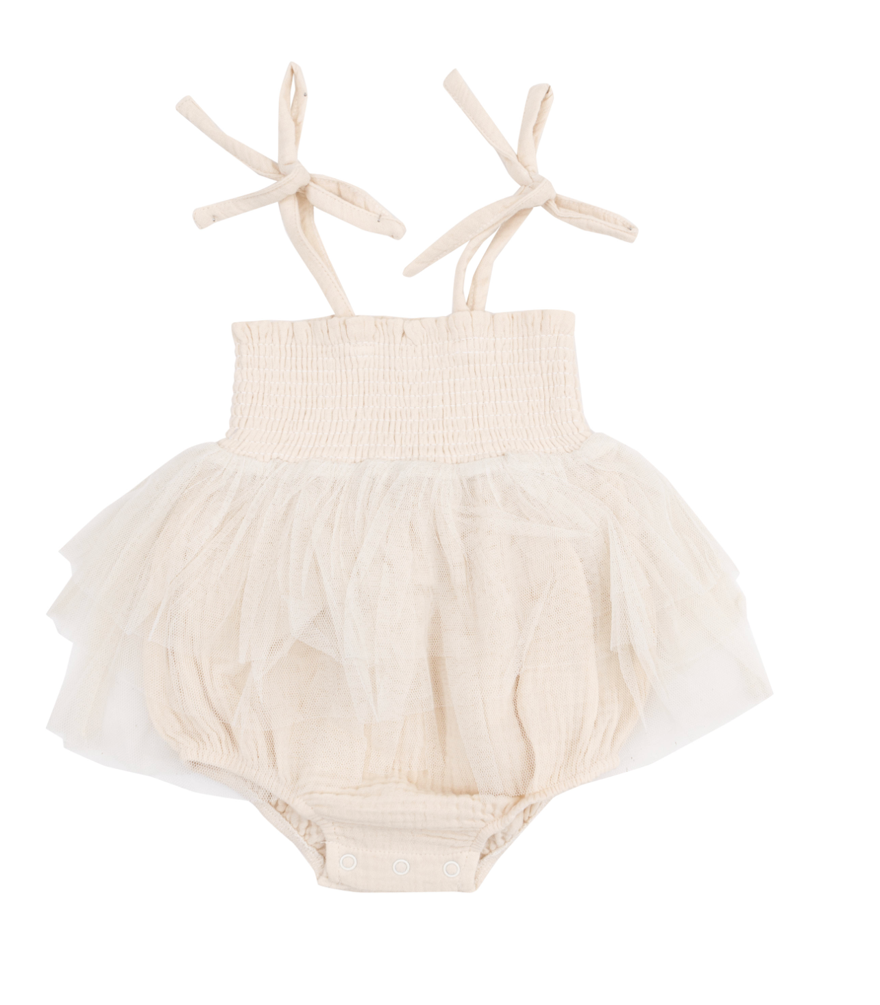 Solid Muslin White Swan Tutu Bubble