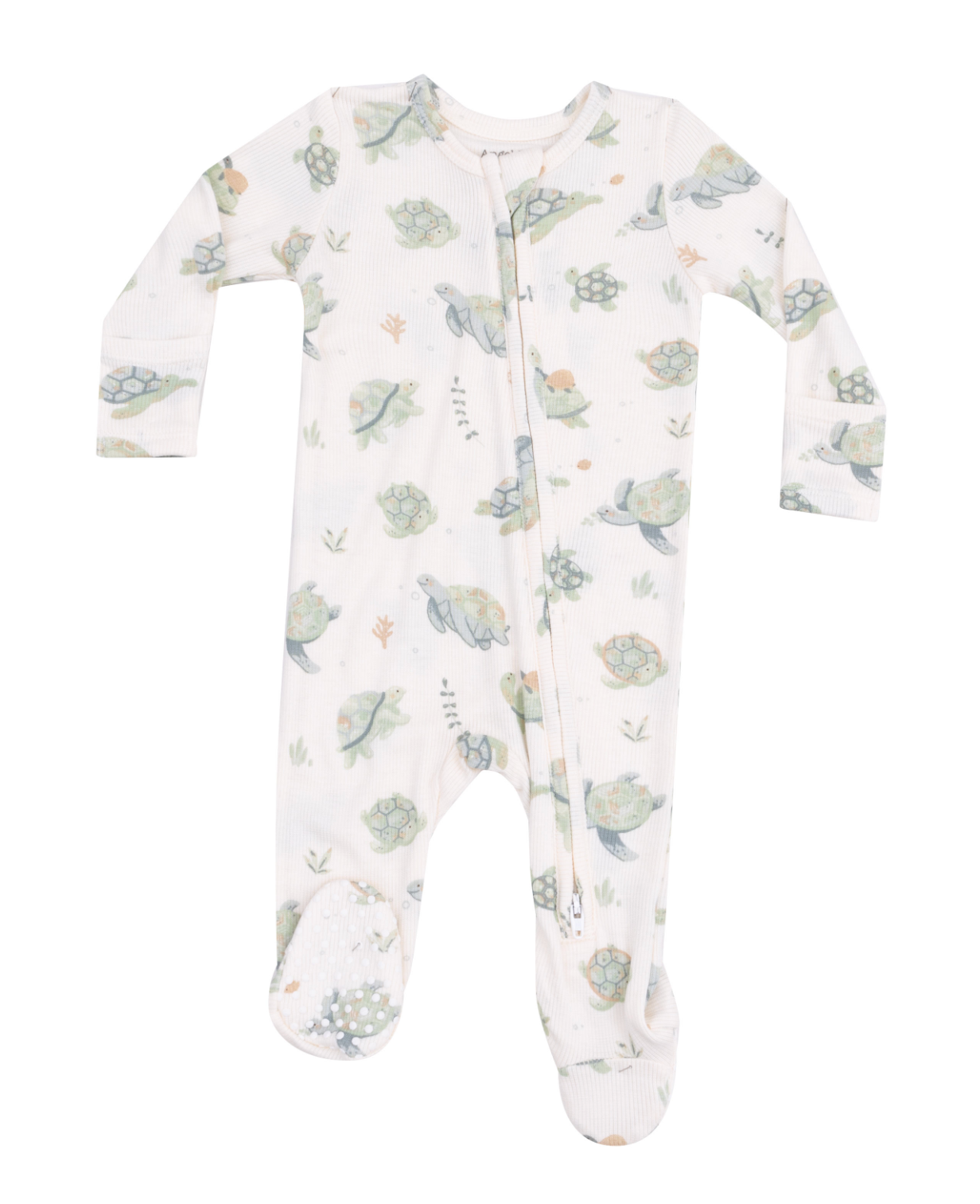 Sea Turtles 2 Way Zipper Footie