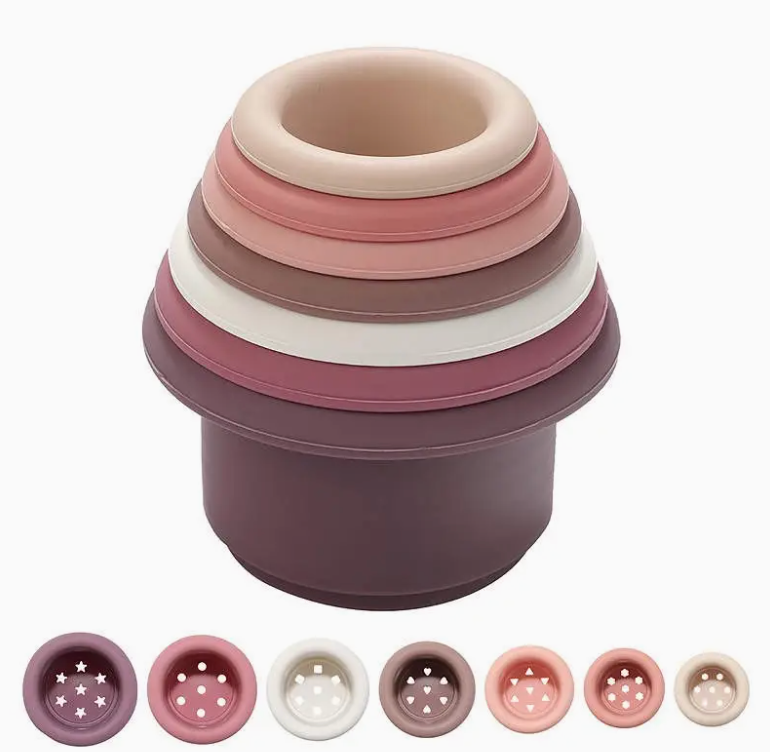 Stacking Cups- Blush