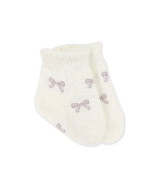 Mirabel Sock - Ballet Bow Egret