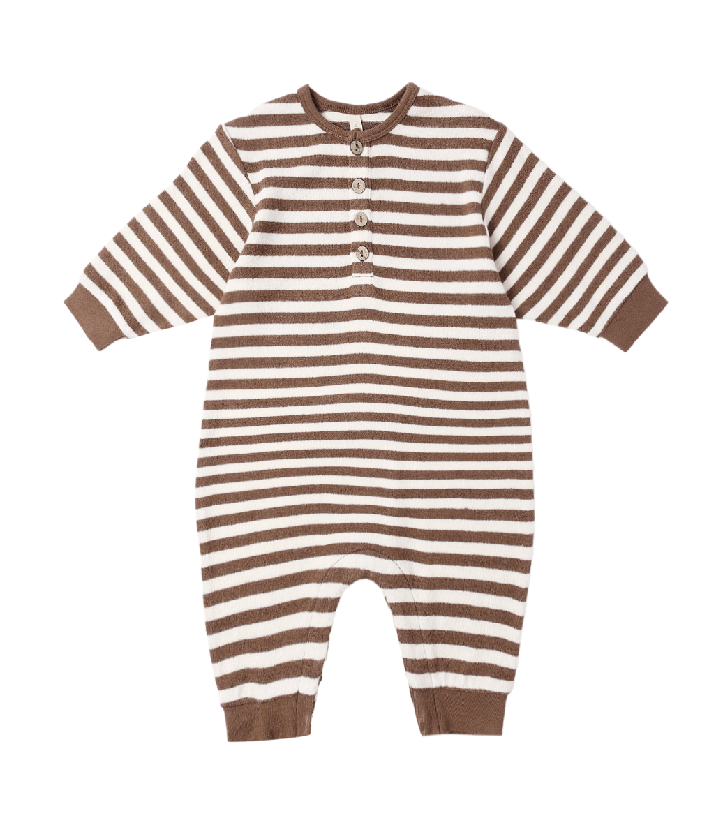 RELAXED JUMPSUIT || CEDAR STRIPE