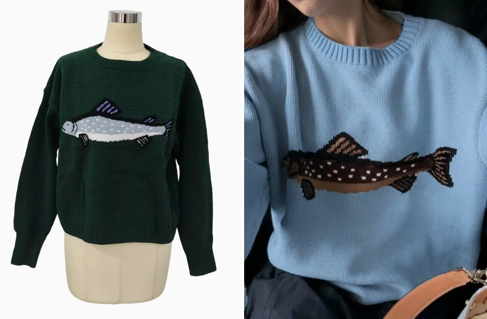 FISHERMAN CREWNECK SWEATER