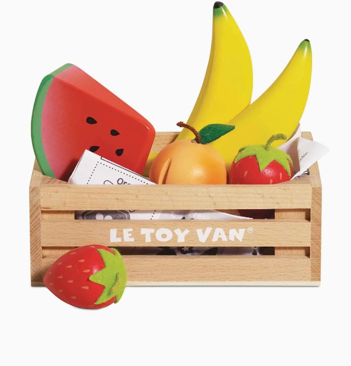 Smoothie Fruit Wooden Market Crate