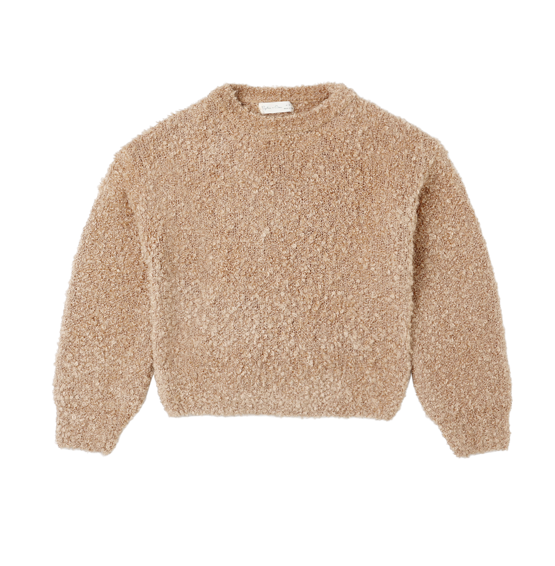 ASPEN SWEATER || TOFFEE BOUCLE